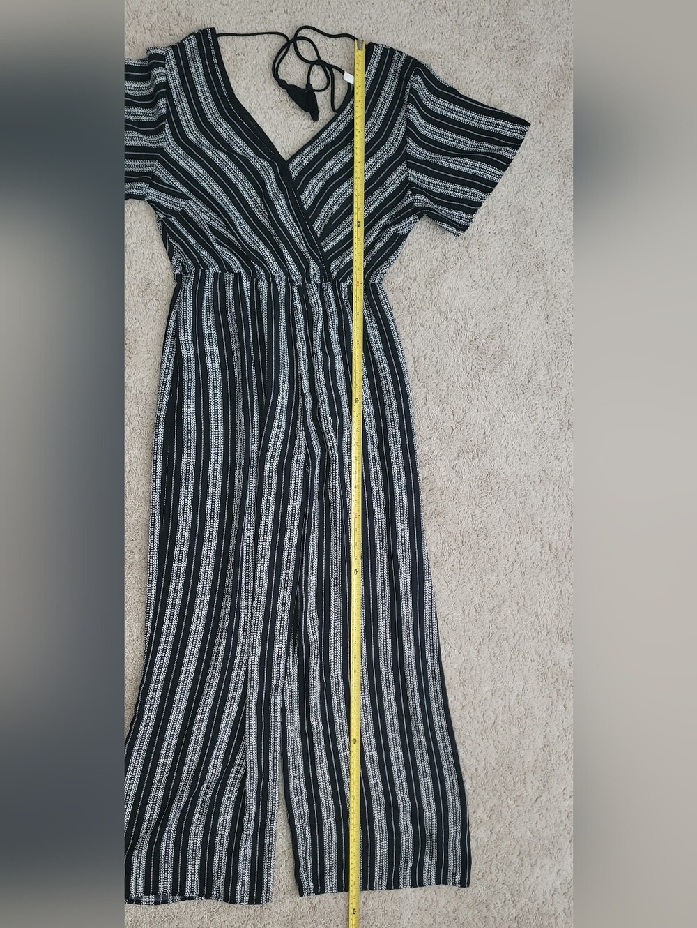 Xhilaration Striped Pant Jumpsuit, L - Picture 8 of 10